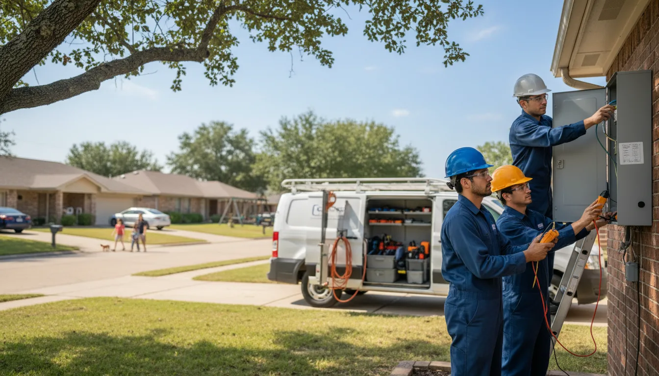Certified electrician providing emergency electrical services in Daleville, VA